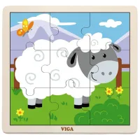 Puzzle VIGA Овечка 2+/ Количество деталей: 9