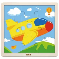 Puzzle VIGA Самолет 2+/ Количество деталей: 9