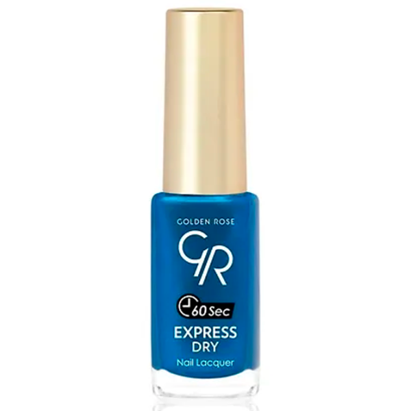 Lac de unghii Golden Rose Express Dry 7 ml/ Green photo 1