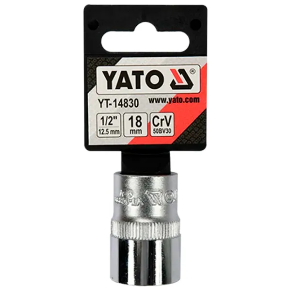 Трубчатая головка Yato YT14830 38 мм photo 1 Трубчатая головка Yato YT14830 38 мм photo 1