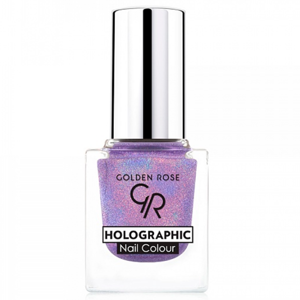 Lac de unghii Golden Rose Holographic 10.5 ml/ Purple photo 1 Lac de unghii Golden Rose Holographic 10.5 ml/ Purple photo 1
