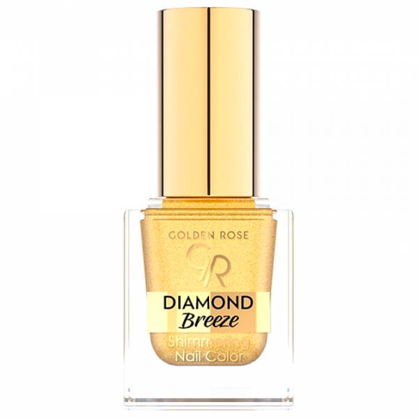 Lac de unghii Golden Rose Diamond Breeze Shimmering 10.5 ml/ Gold photo 1