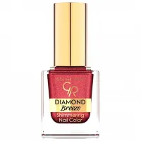 Lac de unghii Golden Rose Diamond Breeze Shimmering 10.5 ml/ Bordeaux