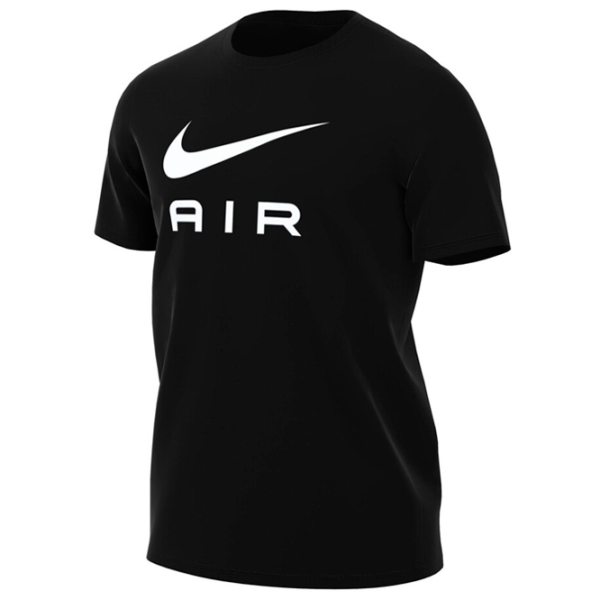 Футболка для мужчин Nike Shirt Sportswear Air Hybrid 100% хлопок/ Черный photo 1