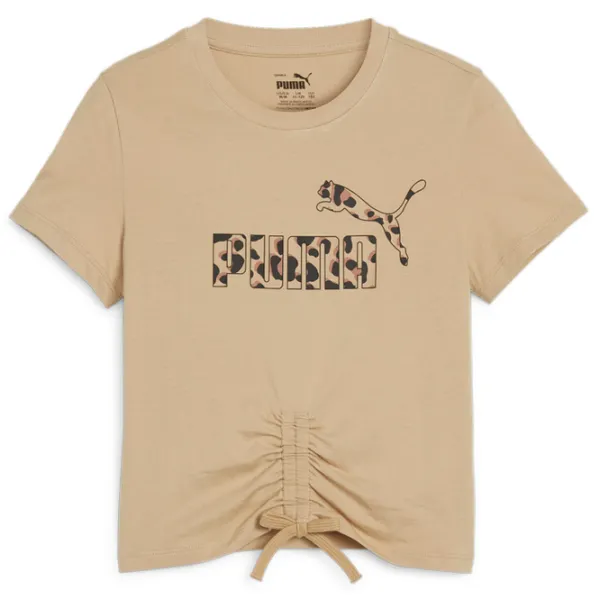 Футболка для девочек Puma Ess+ Animal Knotted Tee G 147 - 152 см / Бежевый photo 1 Футболка для девочек Puma Ess+ Animal Knotted Tee G 147 - 152 см / Бежевый photo 1