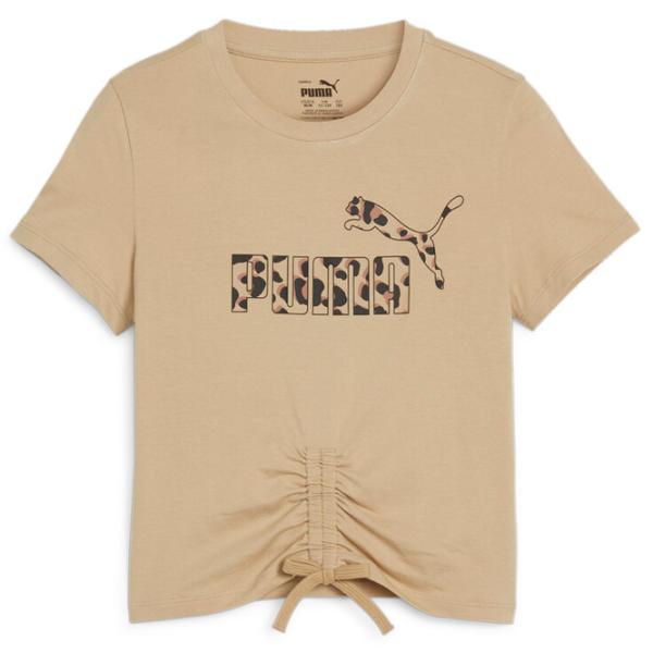 Футболка для девочек Puma Ess+ Animal Knotted Tee G 147 - 152 см / Бежевый photo 1 Футболка для девочек Puma Ess+ Animal Knotted Tee G 147 - 152 см / Бежевый photo 1