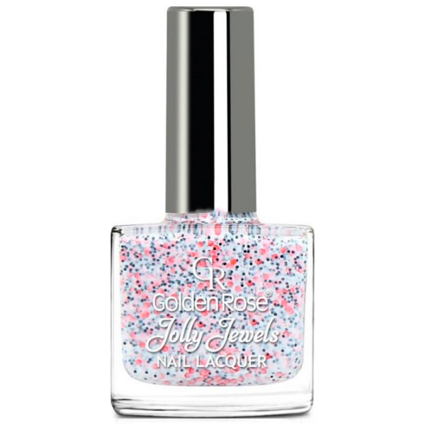 Lac de unghii Golden Rose Jolly Jewels 10.8 ml/ White photo 1
