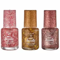 Лак для ногтей Golden Rose Miss Beauty Party Time Trio Разноцветный