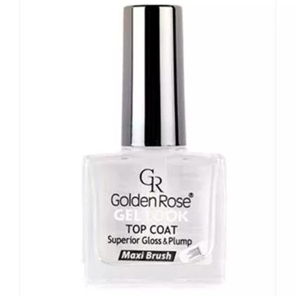Лак для ногтей Golden Rose Gel Look Top Coat 10.5 мл/ Прозрачный photo 1 Лак для ногтей Golden Rose Gel Look Top Coat 10.5 мл/ Прозрачный photo 1