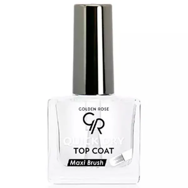 Лак для ногтей Golden Rose Quick Dry Top Coat 10 мл/ Прозрачный photo 1 Лак для ногтей Golden Rose Quick Dry Top Coat 10 мл/ Прозрачный photo 1