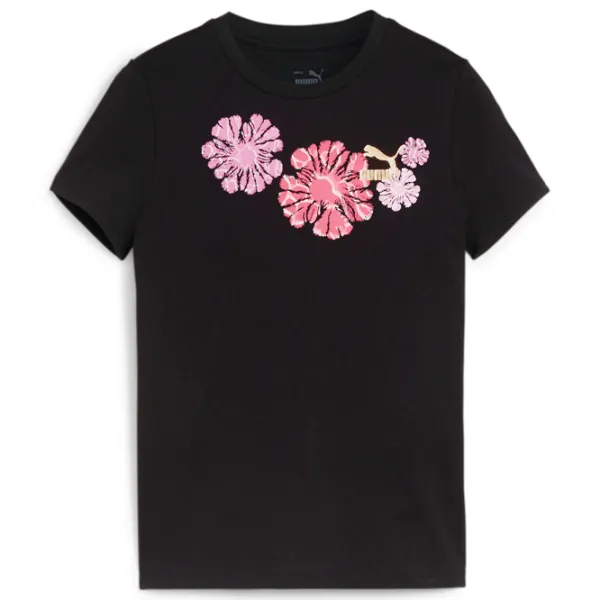 Футболка для девочек Puma Classics Snflr Logo Tee G 147 - 152 см / Черный photo 1 Футболка для девочек Puma Classics Snflr Logo Tee G 147 - 152 см / Черный photo 1