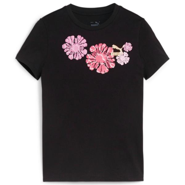 Футболка для девочек Puma Classics Snflr Logo Tee G 147 - 152 см / Черный photo 1 Футболка для девочек Puma Classics Snflr Logo Tee G 147 - 152 см / Черный photo 1