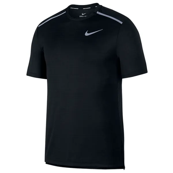 Футболка для мужчин Nike M Nk Dry Miler Top Ss 100% полиэстер/ Черный photo 1