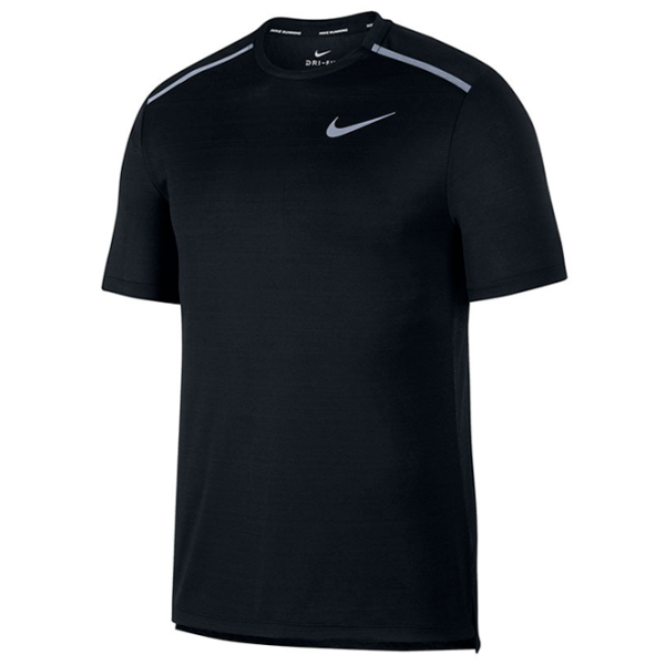 Футболка для мужчин Nike M Nk Dry Miler Top Ss 100% полиэстер/ Черный photo 1