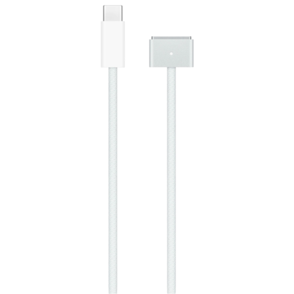 Cablu de alimentare Apple USB Type-C + MagSafe 3 2 m/ White photo 1