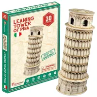 Puzzle 3D CubicFun Tower of Pisa 3+/ Numărul de piese: 8