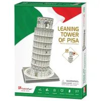 Puzzle 3D CubicFun Leaning Tower of Pisa 8+/ Numărul de piese: 27