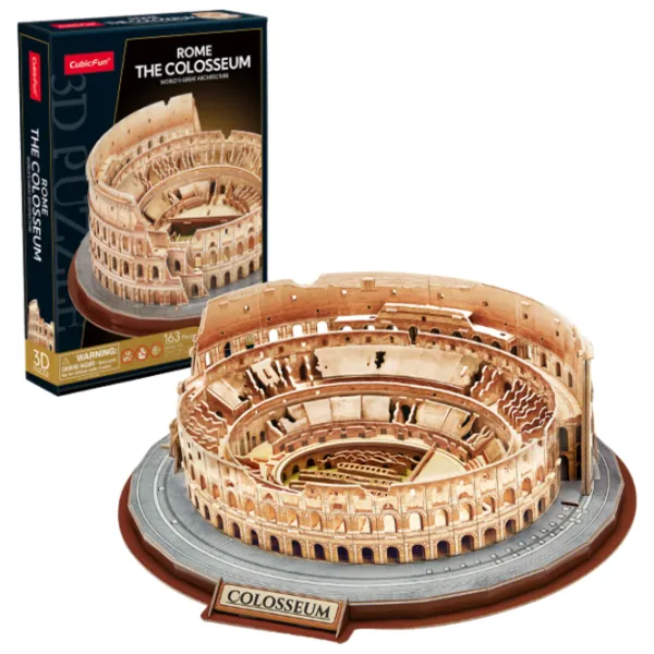 Пазл 3D CubicFun Colosseum 8+/ Количество деталей: 163 photo 1