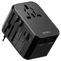 Încărcător de rețea WIWU UA-304 3 A/ Black