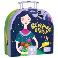 Puzzle 2D Mideer Frumoasa adormită 4+/ Numărul de piese: 104