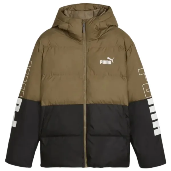 Куртка для мужчин Puma Power Hooded Демисезон/ Коричневый photo 1