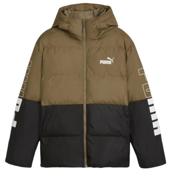 Куртка для мужчин Puma Power Hooded Демисезон/ Коричневый photo 1