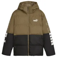 Scurtă pentru bărbați Puma Power Hooded Demisezon/ Brown
