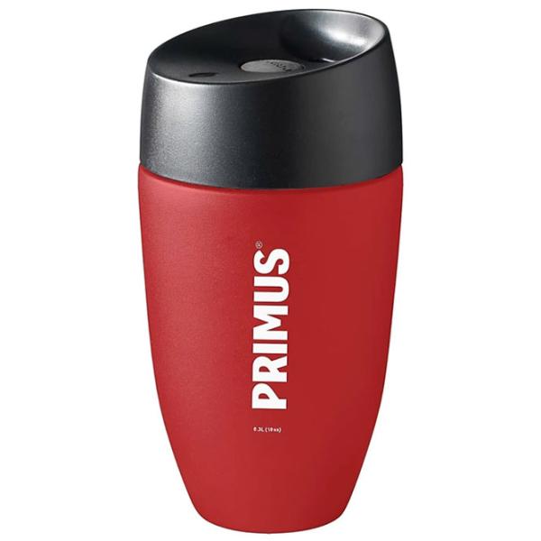 Cană termo Primus Vacuum Commuter Mug Red 0.3l photo 1 Cană termo Primus Vacuum Commuter Mug Red 0.3l photo 1