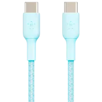 Кабель для телефона Braid Sil Belkin USB Type-C + USB Type-C 1 м/ Синий