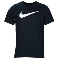 Tricou pentru bărbați Nike Shirt Sportswear Lcori Swoosh 50-100% bumbac, 0-50% poliester/ Black
