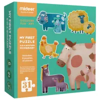 Set de puzzle-uri Mideer Mama și copilul 2+/ Numărul de piese: 31