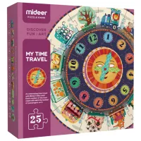 Puzzle 2D Mideer Călătorie în timp 3+/ Numărul de piese: 25