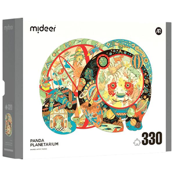 Puzzle Mideer Panda Planetariu 8+/ Numărul de piese: 330 photo 1