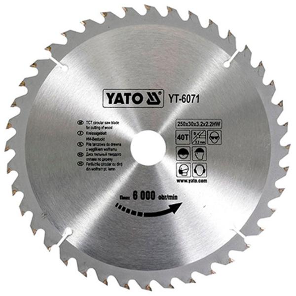 Циркулярный диск Yato YT6071  photo 1