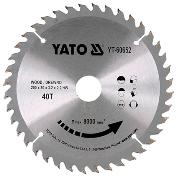 Циркулярный диск Yato YT6065  photo 1