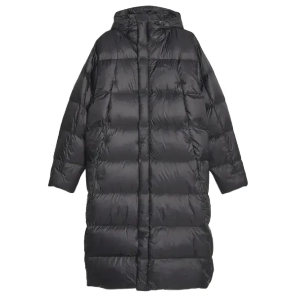 Jachetă pentru bărbați Puma Lightweight Hooded Down Coat Demisezon/ Black photo 1