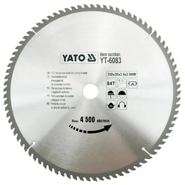Disc circular Yato YT6083  photo 1