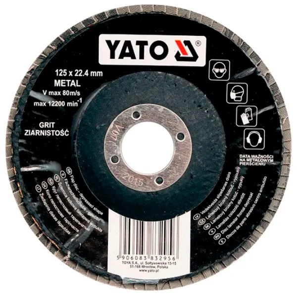 Диск лепестковый Yato YT83294  photo 1