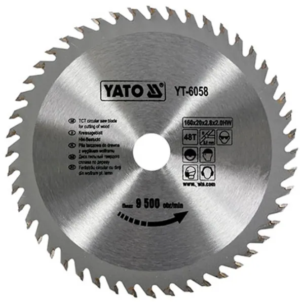 Disc circular Yato YT6058  photo 1
