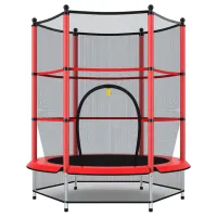 Батут Sportmann SM3042 5625409 Красный/ Диаметр - 140 см