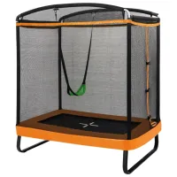 Trambulină Costway TW10004EU-OR 5698246 Orange/ Diametru -