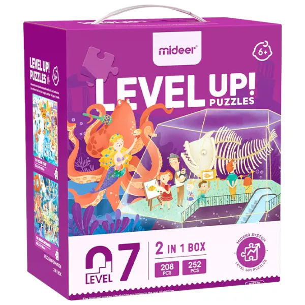Set de puzzle-uri Mideer Cântecul mării 6+/ Numărul de piese: 460 photo 1