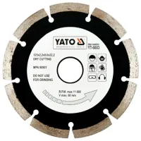 Алмазный отрезной диск Yato YT6003 