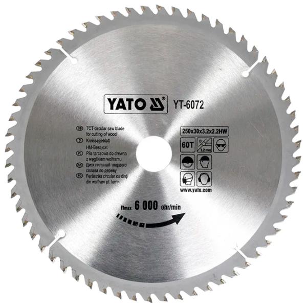 Disc circular Yato YT6072  photo 1