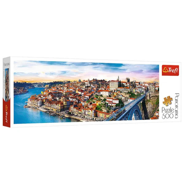 Пазл 2D Trefl 500 Panorama Porto, Portugal 9+/ Количество деталей: 500 photo 1
