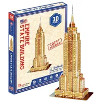 Puzzle 3D CubicFun EMPIRE STATE BUILDING 5+/ Numărul de piese: 24