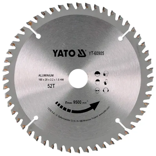 Disc circular Yato YT60905  photo 1