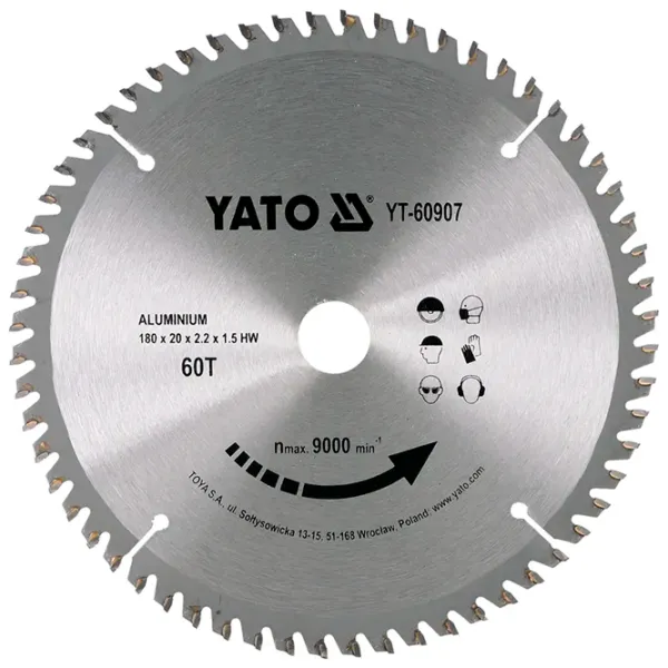 Disc circular Yato YT60907  photo 1