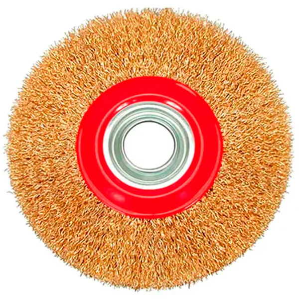 Щетка дисковая из гофрированной проволоки Vorel VOR06980 200 мм photo 1