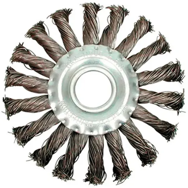 Perie disc din sârmă răsucită Vorel VOR06983 150 mm photo 1